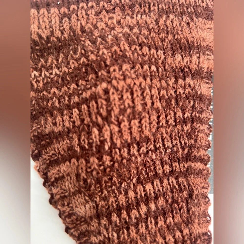 NWT PrettyLittleThing tie side detail brown crochet bikini bottom XS extra small